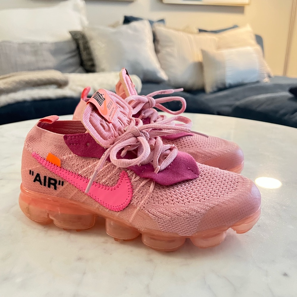 Nike Air VaporMax in Pink and Orange